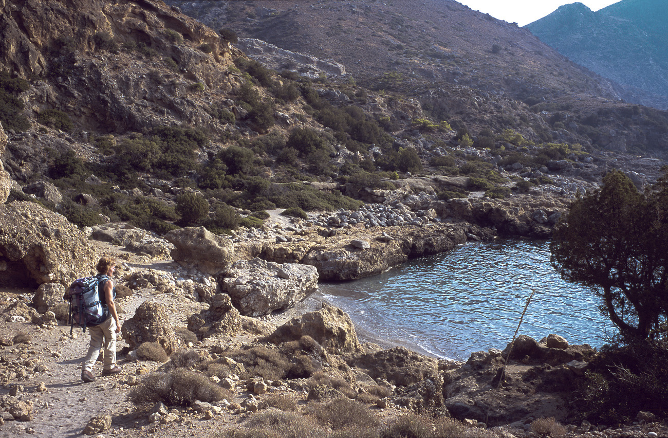crete024 crique baignade.jpg - Sud Ouest, Paleochora  Elite Chrome 100